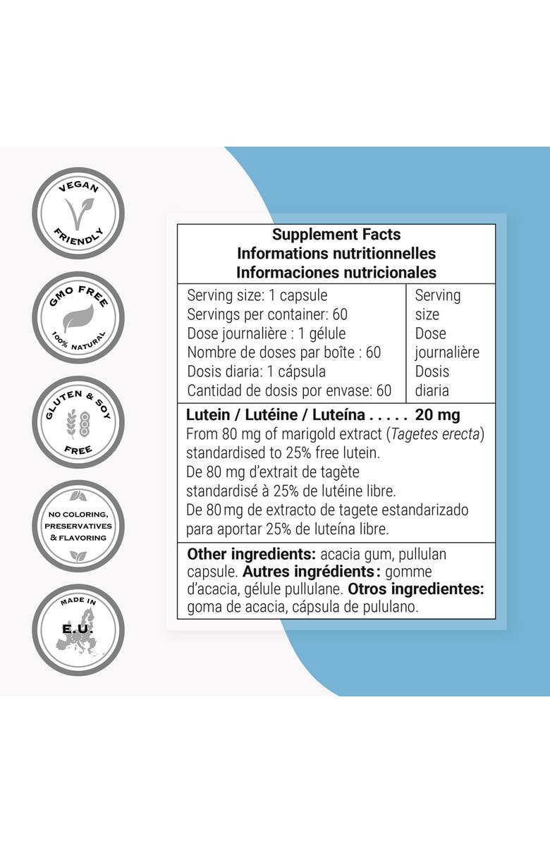 SuperSmart Lutein 20mg per Day, Alternate, color, NO COLOR