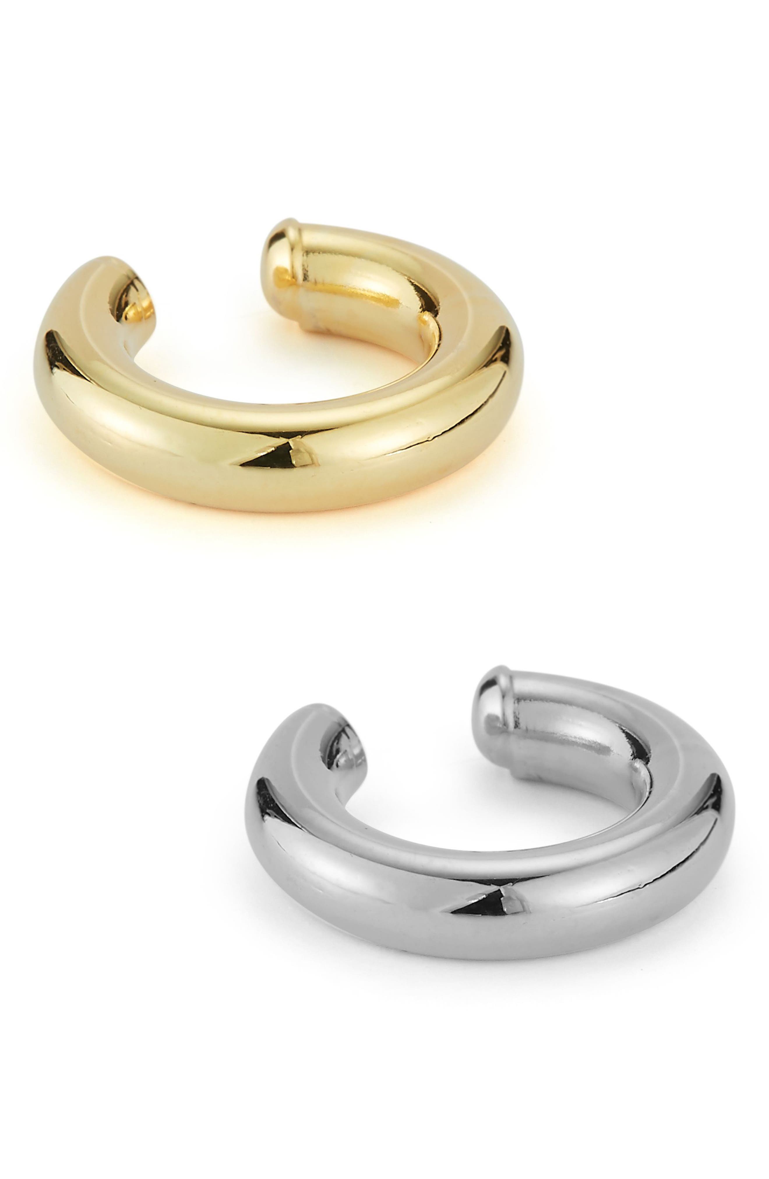 Set of 2 Plain Ear Cuffs