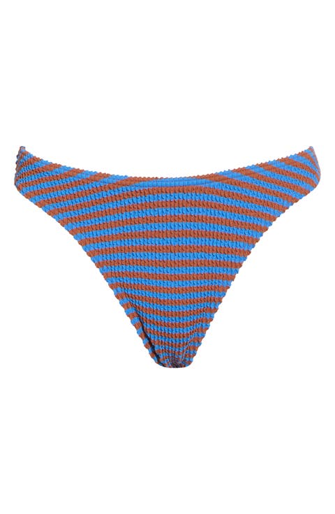Summer Hi Stripe Skimpy Hike Bikini Bottoms