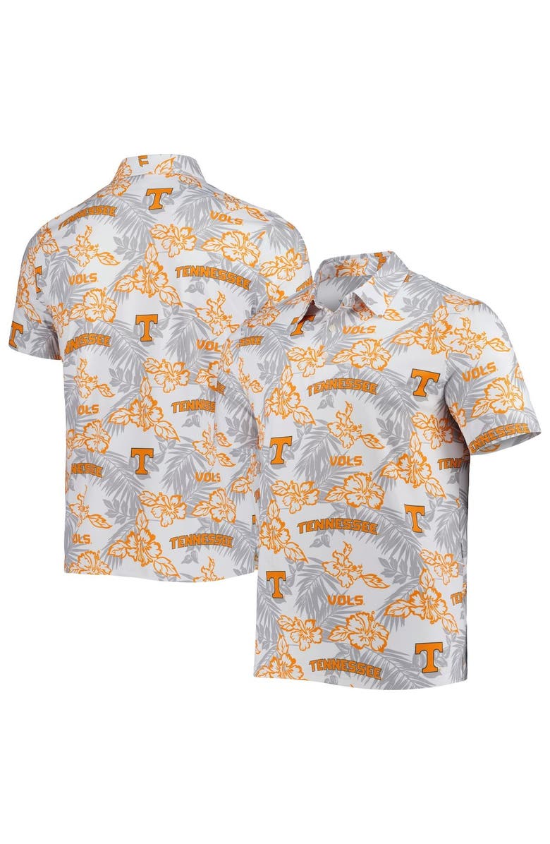 Reyn Spooner Men's Reyn Spooner White Tennessee Volunteers Performance Polo, Main, color, 