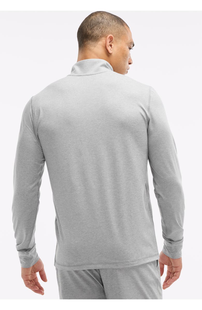 Peloton Dreamblend Snap Placket Pullover, Alternate, color, Light Heather Grey