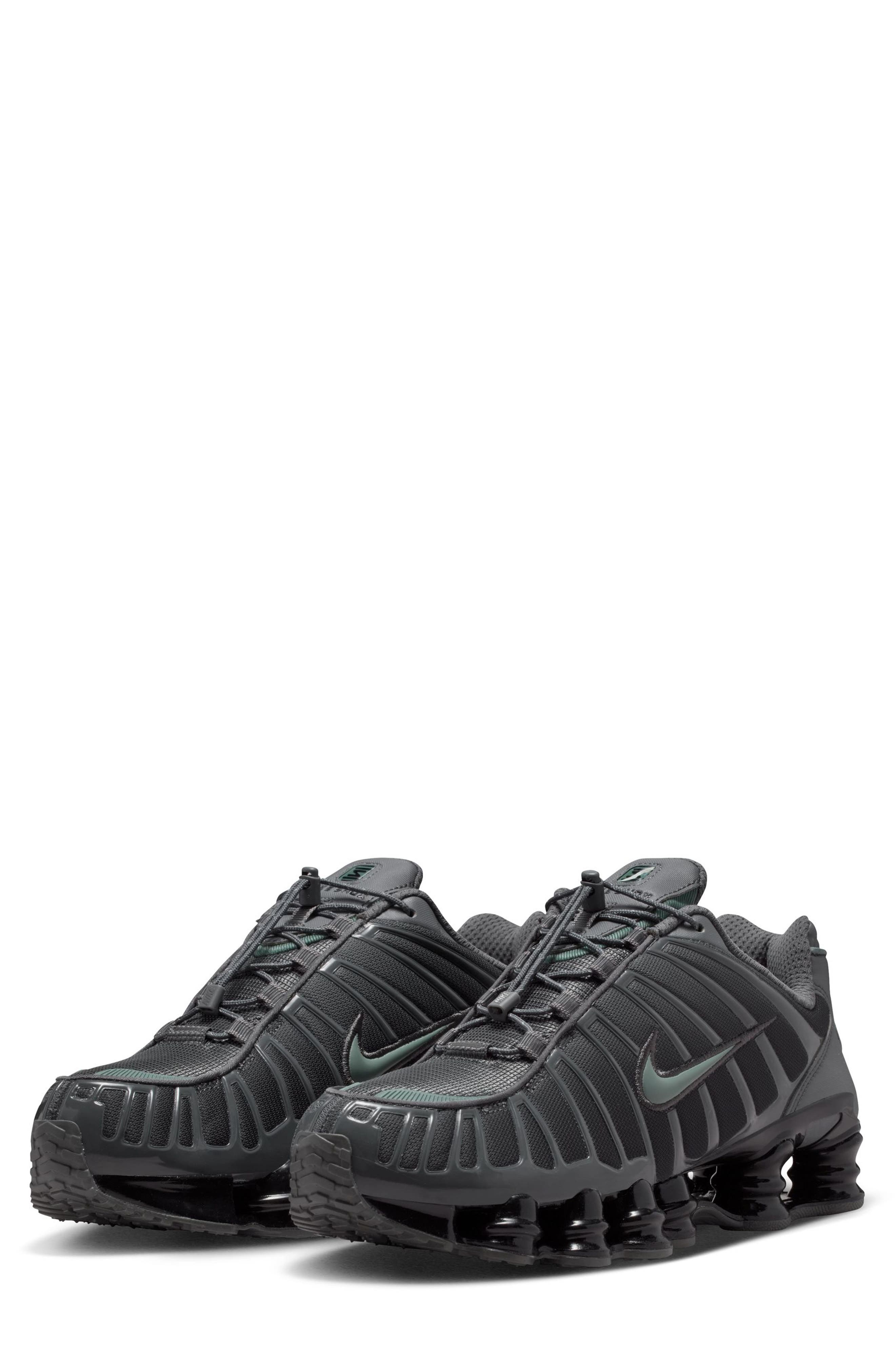 Nike Shox TL Sneaker, Main, color, Iron Grey/ Clay Green/ Black
