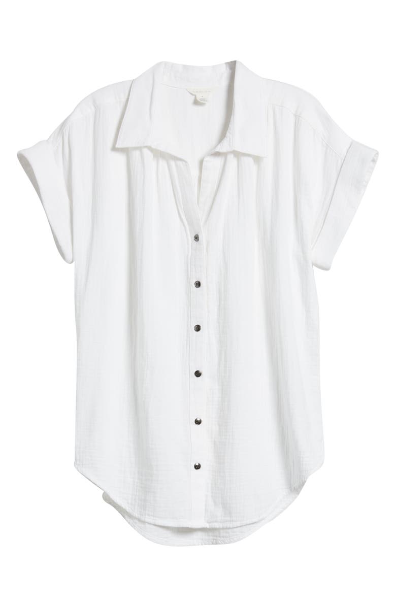 Caslon<sup>®</sup> Cotton Camp Shirt, Alternate, color,