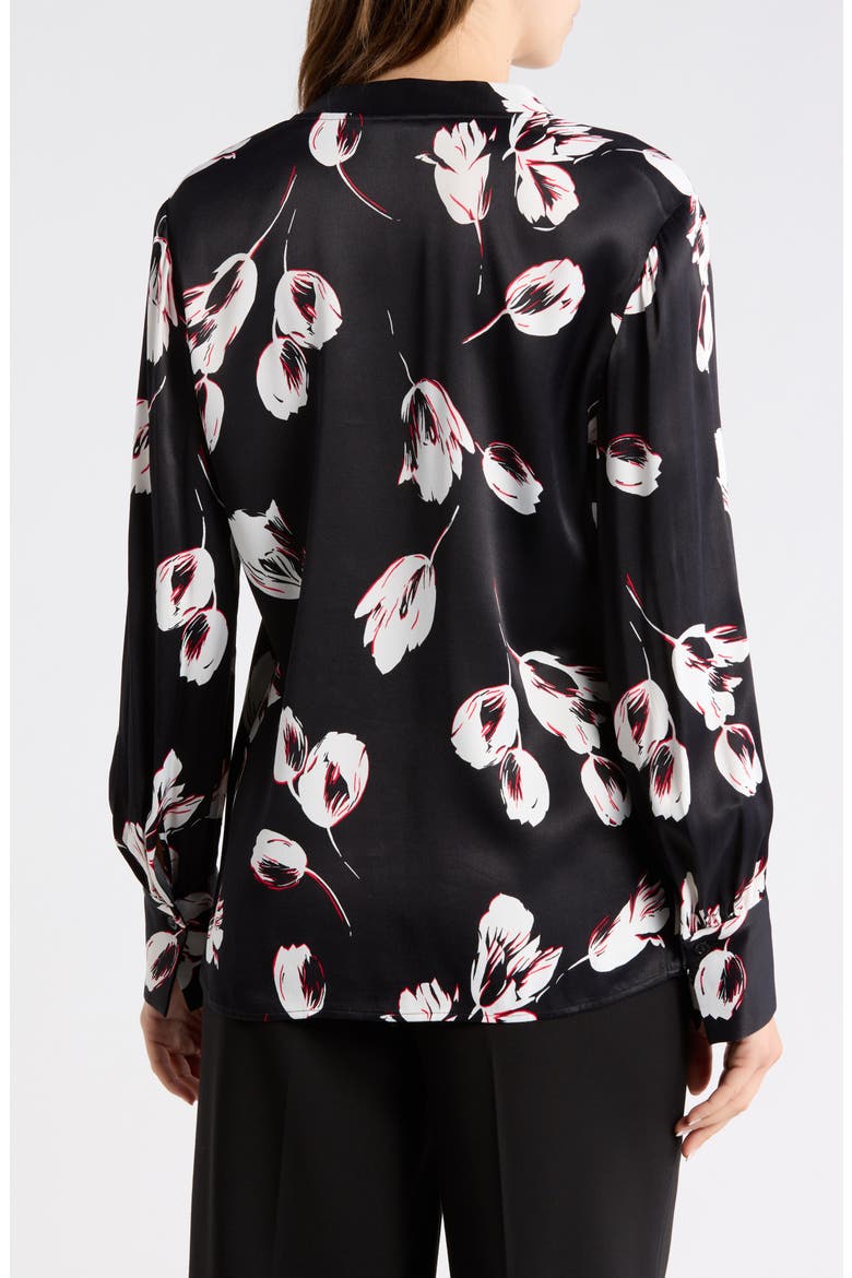 Barabi Woven Top, Alternate, color, BLACK FLORAL