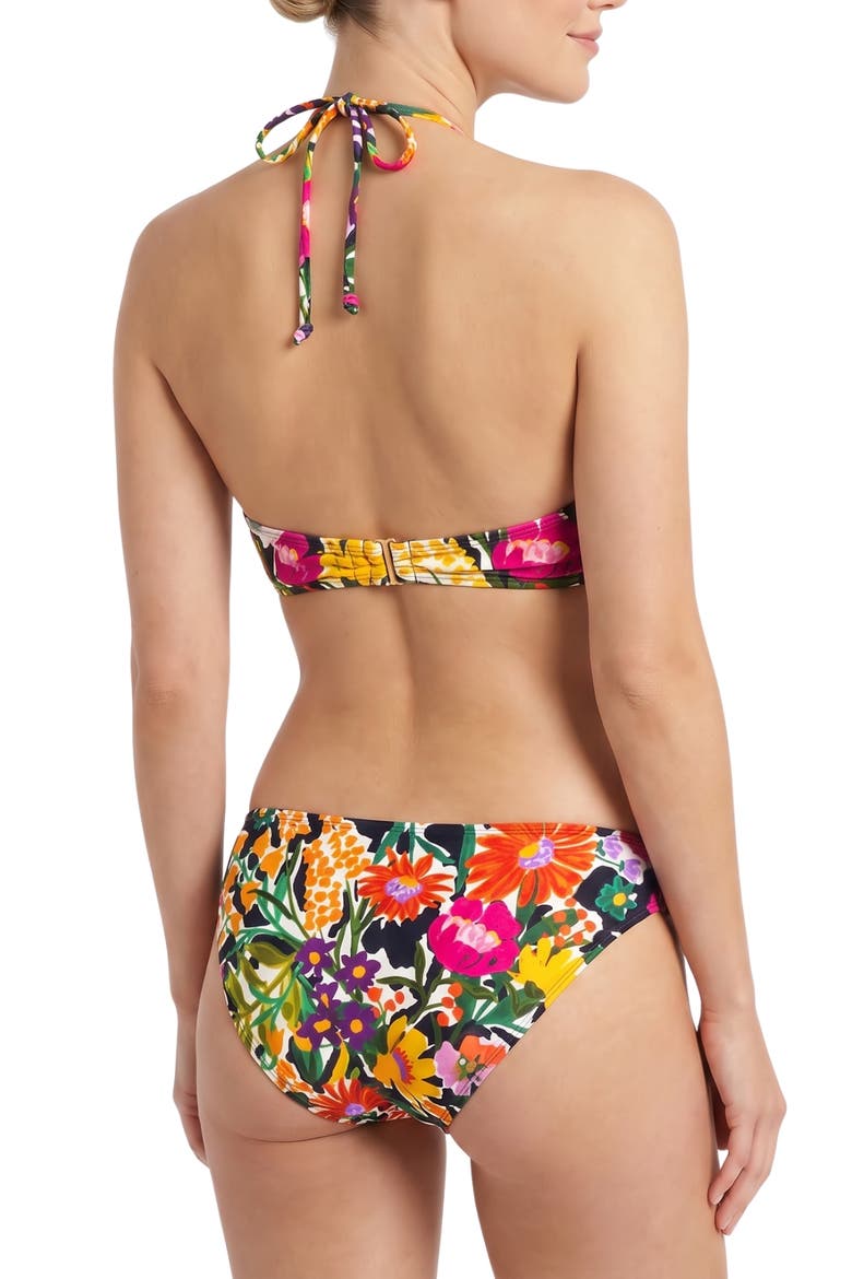 Taryn Beaded Side-Tie Lowrise Hipster Bikini Bottom, Alternate, color, Gardenia