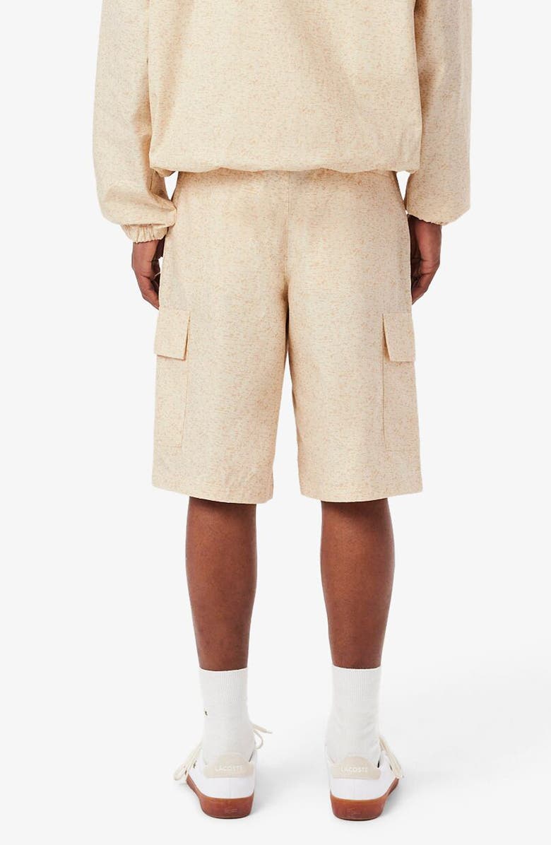 Lacoste Cotton Bermuda Shorts, Alternate, color, Naturel Clair