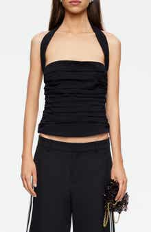 Amore Ruched Halter Top