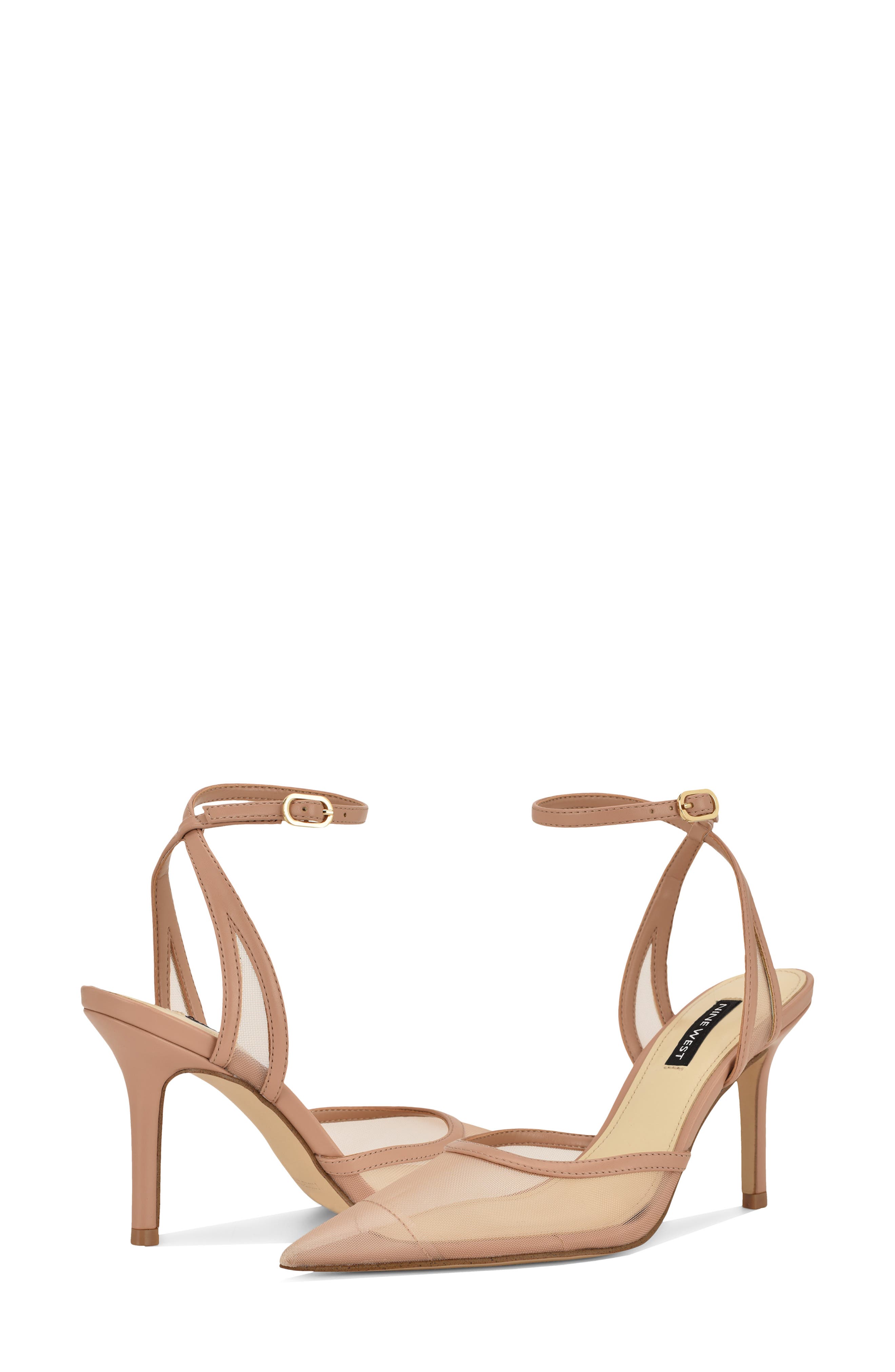 Gullia Ankle Strap Pump, Alternate, color, LIGHT NATURAL
