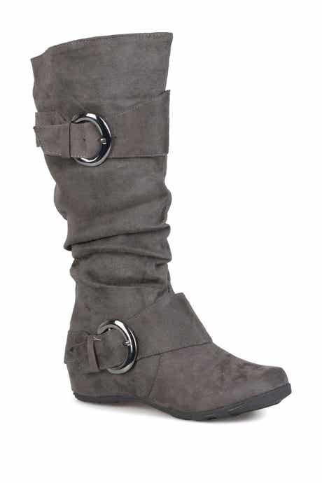 Journee Collection JOURNEE Jester Side Buckle Tall Boot