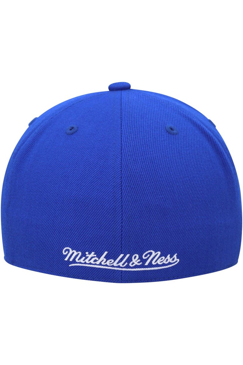 Men's Mitchell & Ness Blue Sacramento Kings Hardwood Classics MVP Team Ground 2.0 Fitted Hat, Alternate, color, Blue