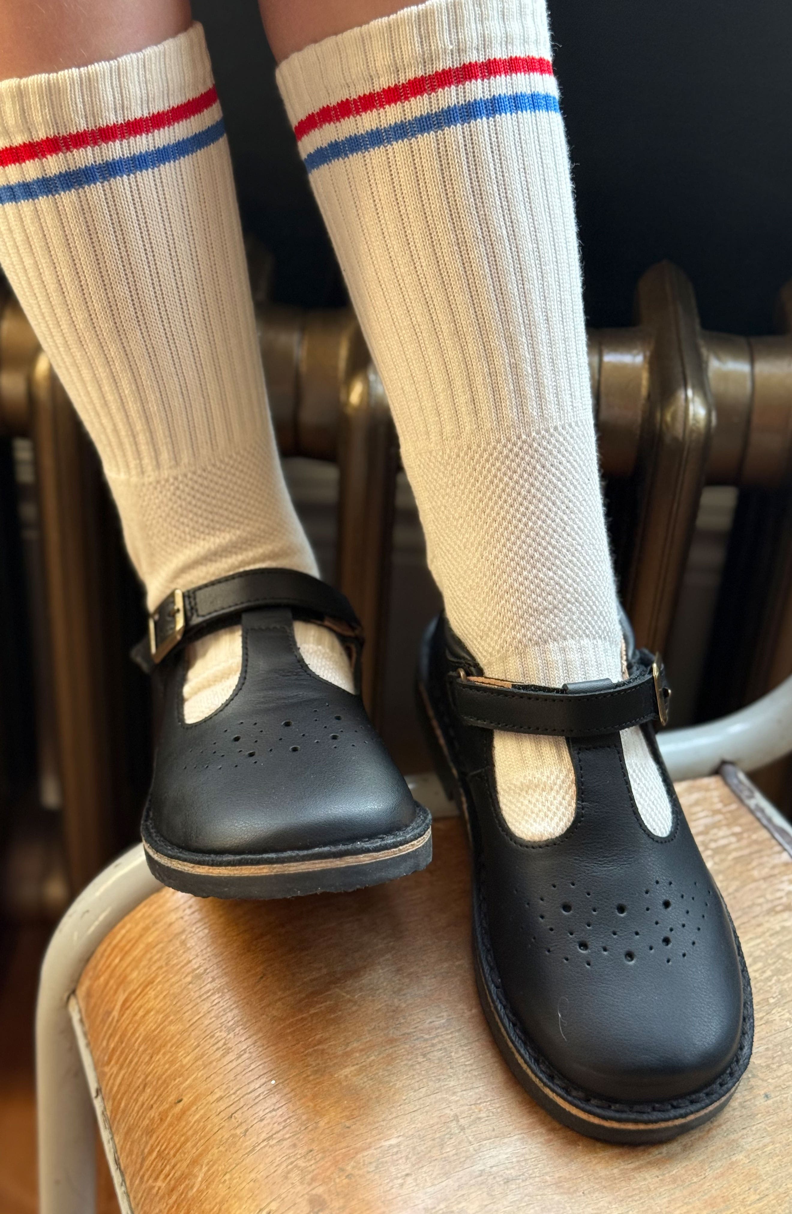 Young Soles Penny Kids T-Bar Shoe, Alternate, color, Black