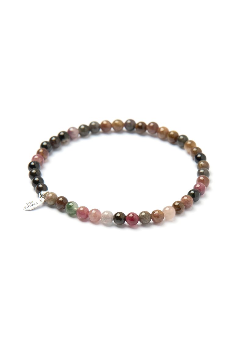 Tourmaline Energy Bracelet, Main, color, Multicolored