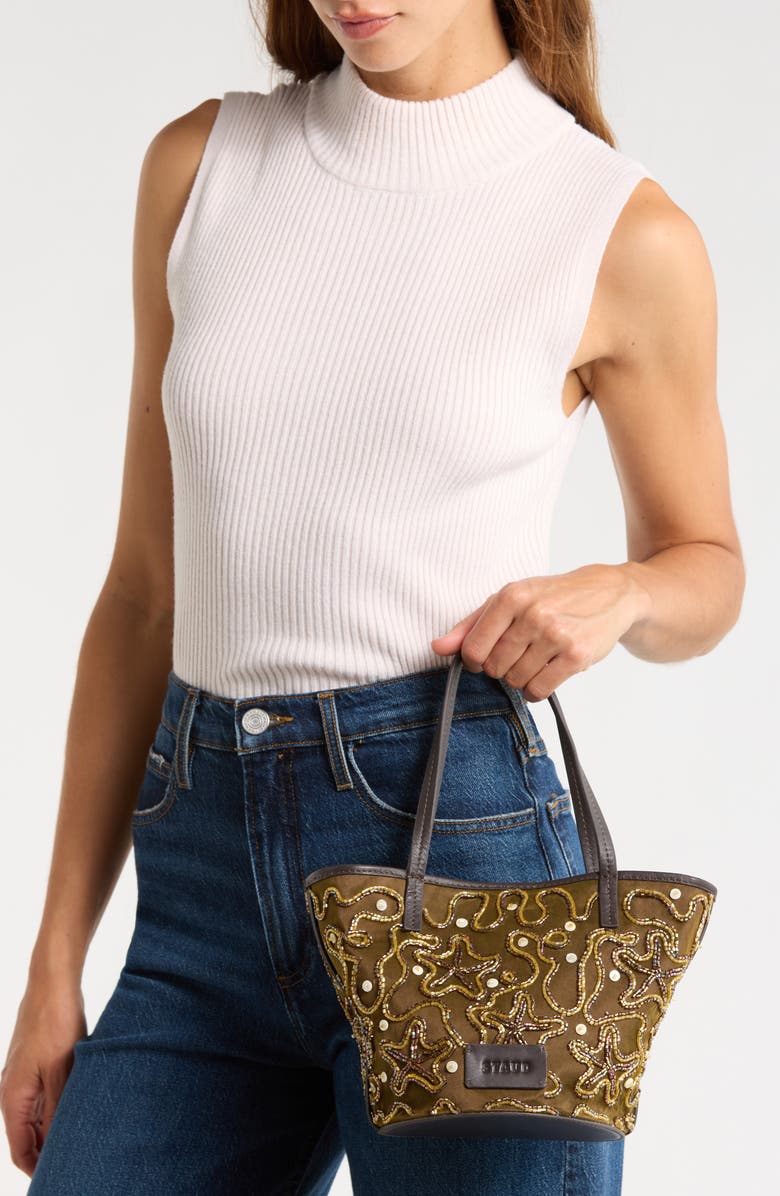 STAUD Caro Bucket Bag, Alternate, color, Starfish