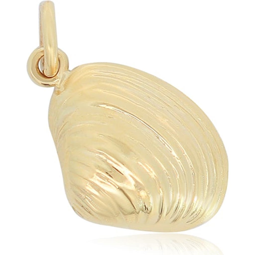 The Lovery Fine Jewelry Mini Gold Seashell Charm