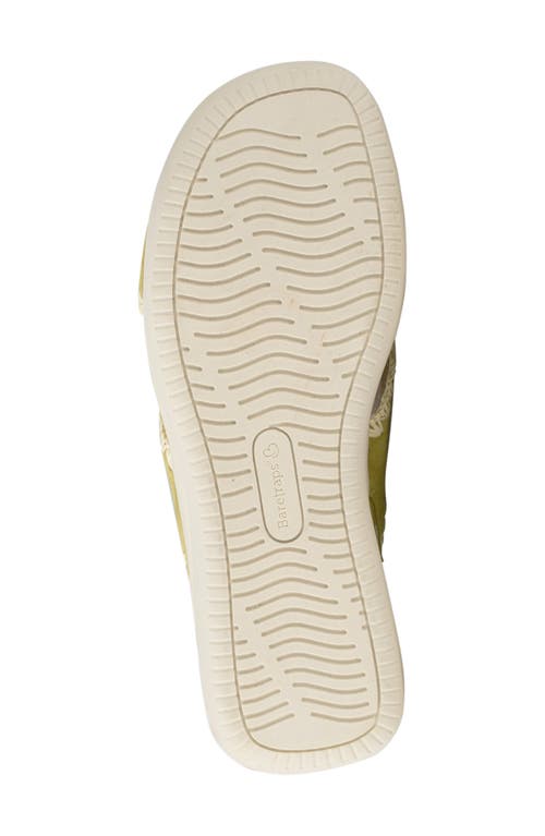 Baretraps Women's Origins Dolinda Slide Slip-on Sandals In Kelp Suede