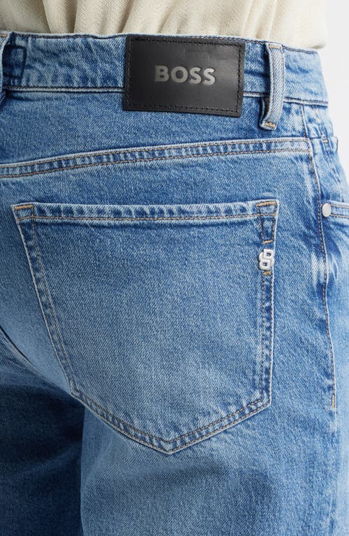 Hugo Boss Boss Ogden Stretch Cotton & Lyocell Jeans In Blue