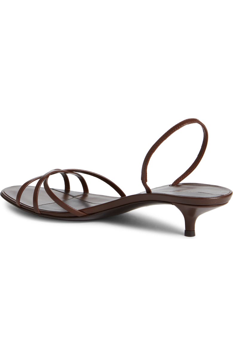The Row Harlow Kitten Heel Slingback Sandal, Alternate, color,