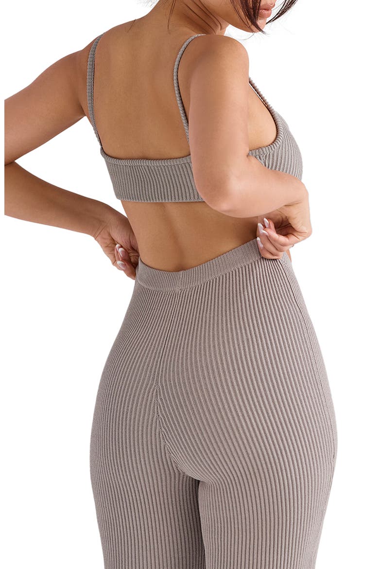 Mischa Rib Bralette, Alternate, color, TAUPE