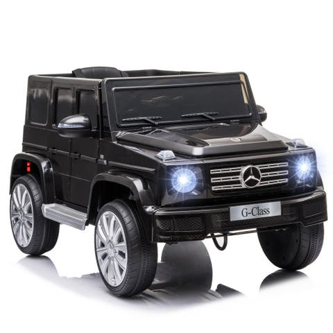 12V Licensed Mercedes Benz G500 Ride on Truck with Remote Control, Suspension
