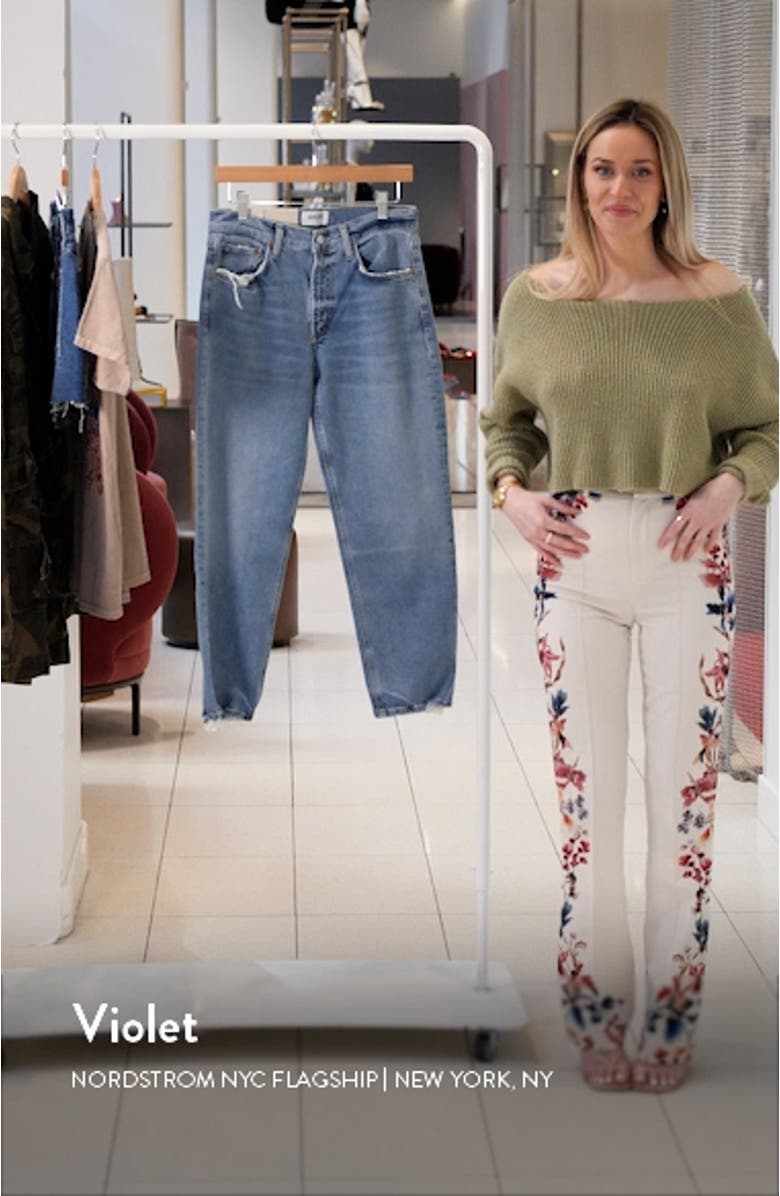 Kye Ankle Straight Leg Organic Cotton Jeans, sales video thumbnail