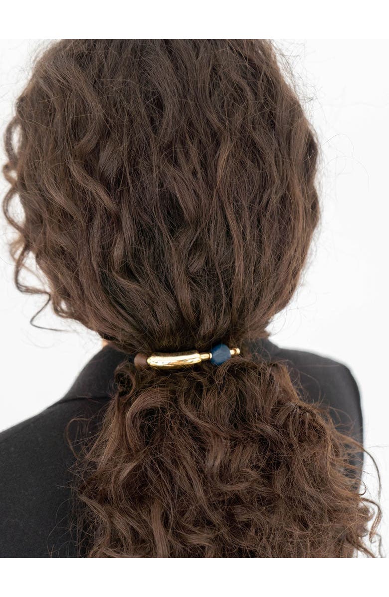 By Lilla Tangy Capsule Bracelet Hair Tie, Alternate, color, Multi