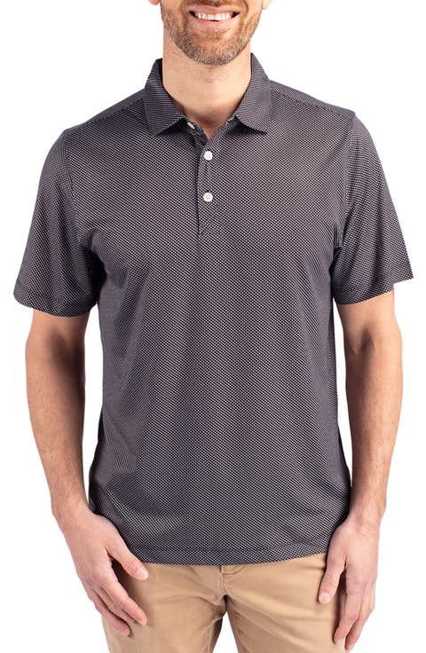 Pike Symmetry Print Recycled Blend Polo