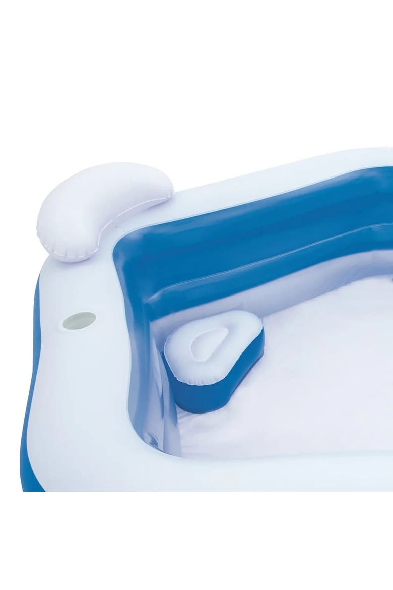 Family Fun Inflatable Kiddie Pool, Alternate, color, Blue
