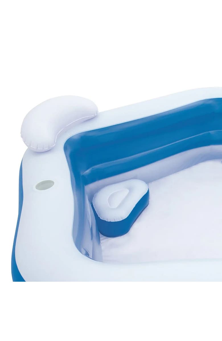 H2OGO! Family Fun Inflatable Kiddie Pool, Alternate, color, Blue