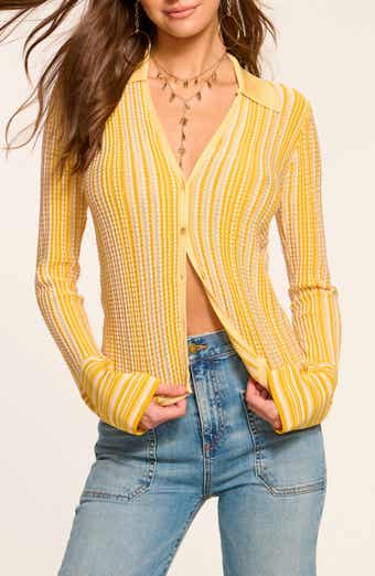 Ramy Brook Ivana Stripe Cardigan