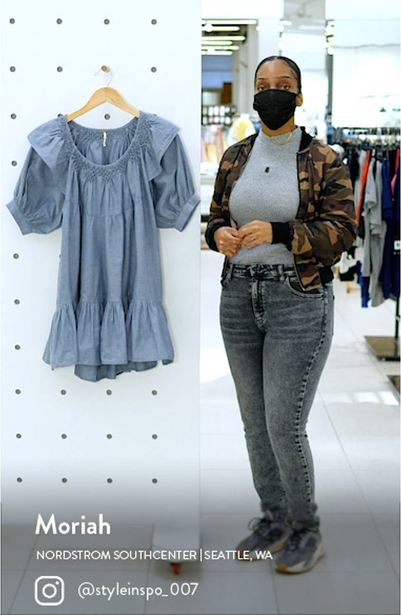 Amelie Denim Minidress, sales video thumbnail