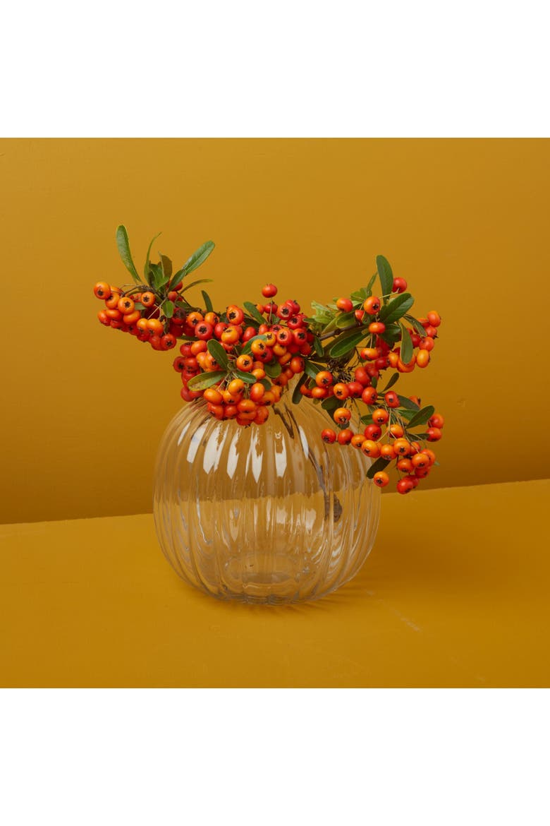 Shae Spherical Bud Vase, Alternate, color, Clear