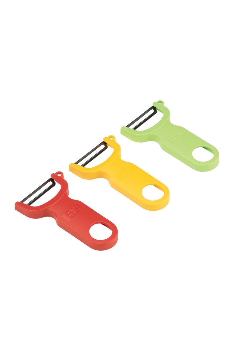 Original Swiss Peeler 3 Piece Set, Red/Green/Yellow, Main, color, Multicolor