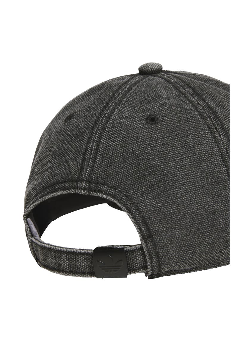 Italian Dye Baseball Cap, Alternate, color, BLACK/ OFF WHITE