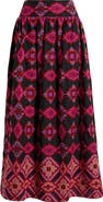 CIEBON Deana Embroidered Cotton Skirt