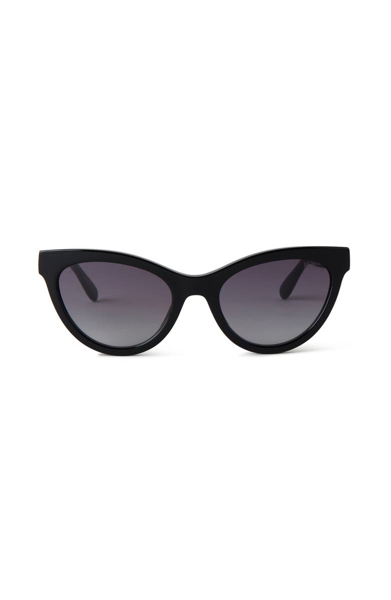 Mulberry Lily Bio Acetate Sunglasses, Main, color, Black