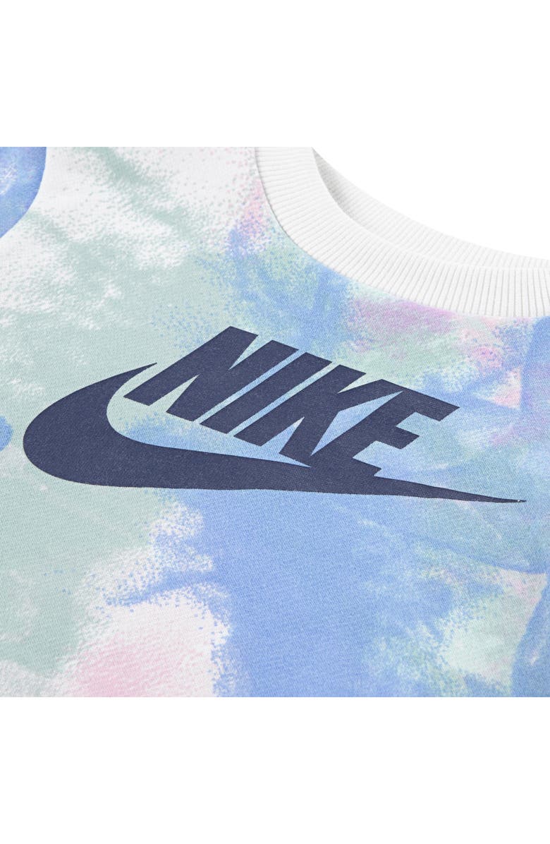 Nike Kids' Sci-Dye Fleece Top & Leggings Set, Alternate, color, Nike Polar