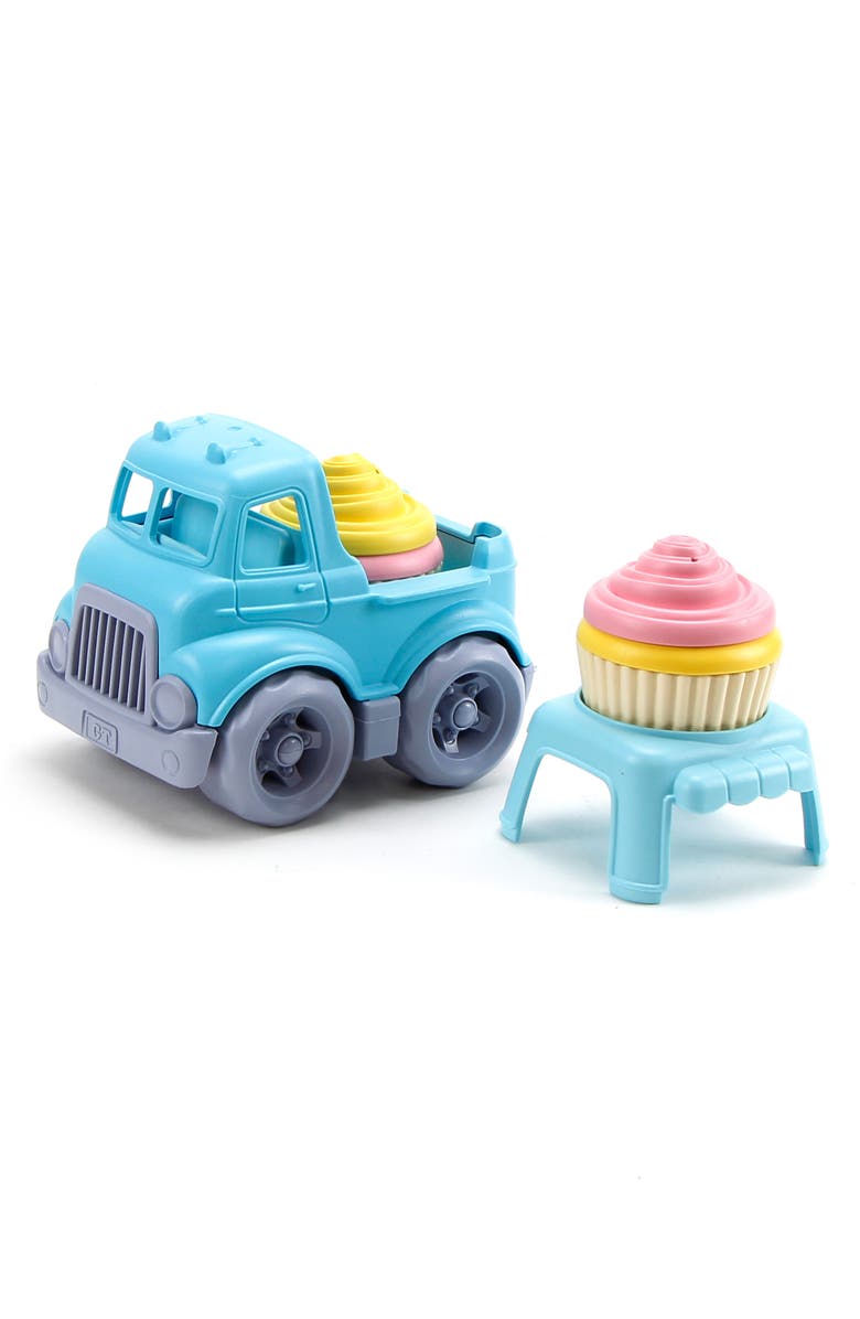 Green Toys Cupcake Truck Toy Set, Alternate, color, Light Blue
