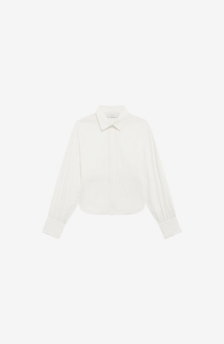 IRO Janine Shirt, Alternate, color, Ceramic White