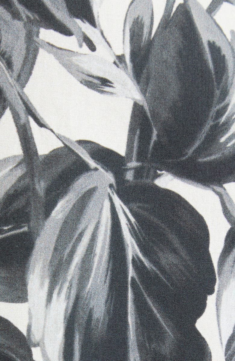 Dolce&Gabbana Martini Fit Floral Cotton Poplin Button-Up Shirt, Alternate, color, Ramage Peonie Fbeige