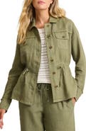 Tommy Bahama Two Palms Linen Utility Jacket