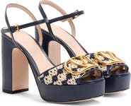 Valentino Garavani VLOGO Platform Sandal