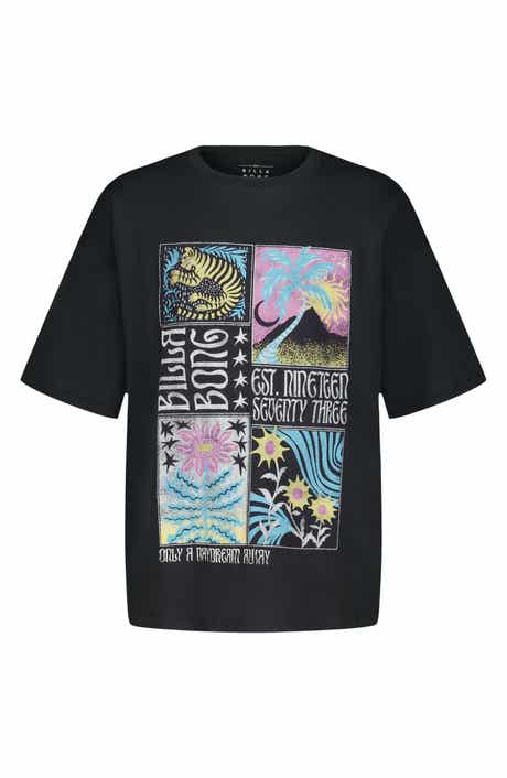 Billabong Kids' Daydream Oversize Cotton Graphic T-Shirt