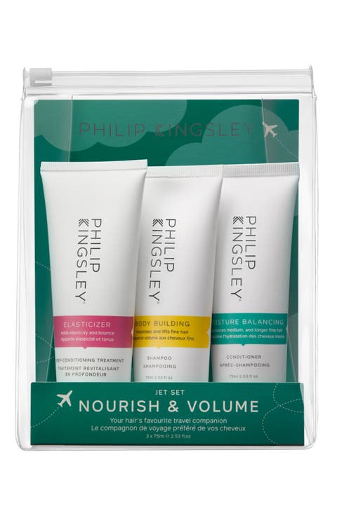 Jet Set Nourish & Volume Travel Collection $64 Value