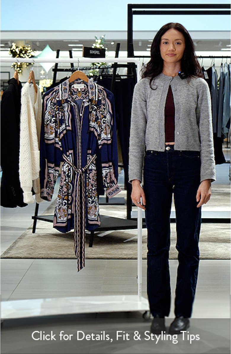 Charisma Long Sleeve Satin Minidress, sales video thumbnail