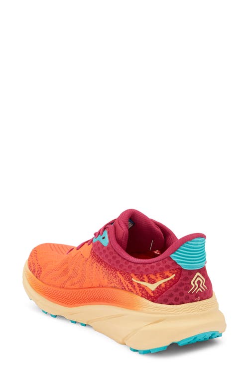 Hoka Challenger 7 Running Shoe In Orange