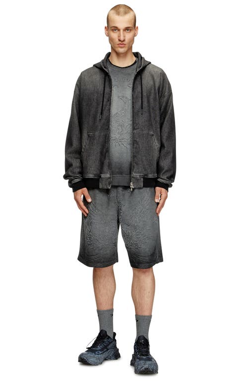 Diesel P-crowde Shorts In Gray