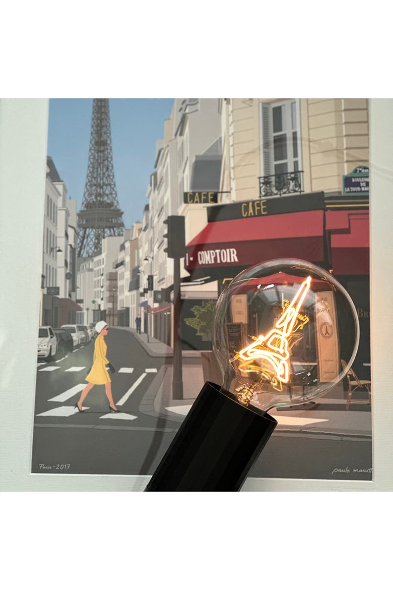 Eiffel Tower Portable Table Lamp, Alternate, color, Emerald