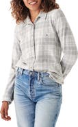 Faherty Legend Plaid Flannel Button-Up Shirt