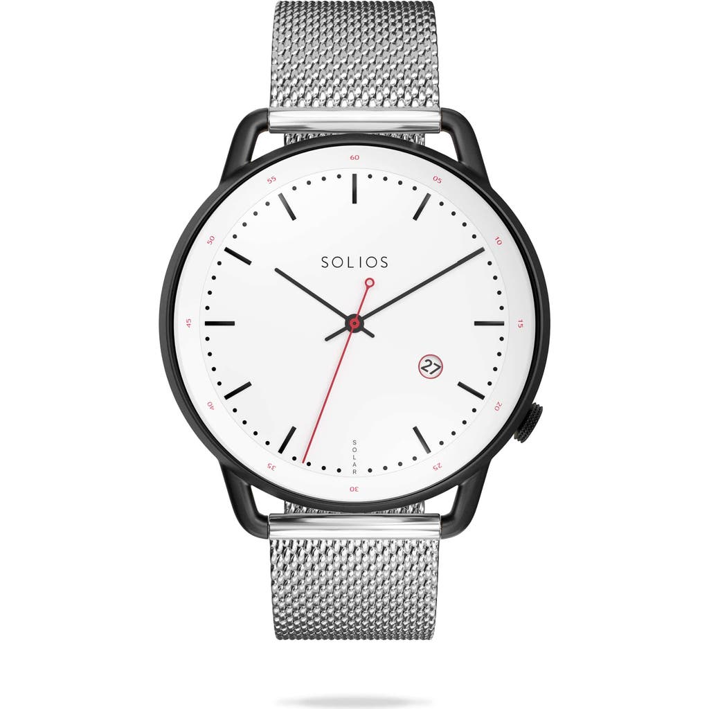 Solios Watches The Solar Curve | White Dial