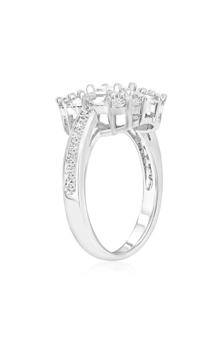 Donatello Gian Graduated Crystal Cocktail Ring, Alternate, color, 